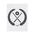 Billiard Badge Blanket Billiards Contest Gift Women Modern Blanket Pool Badge Blanket Billiards Fan Contemporary Blanket Competition Graphic