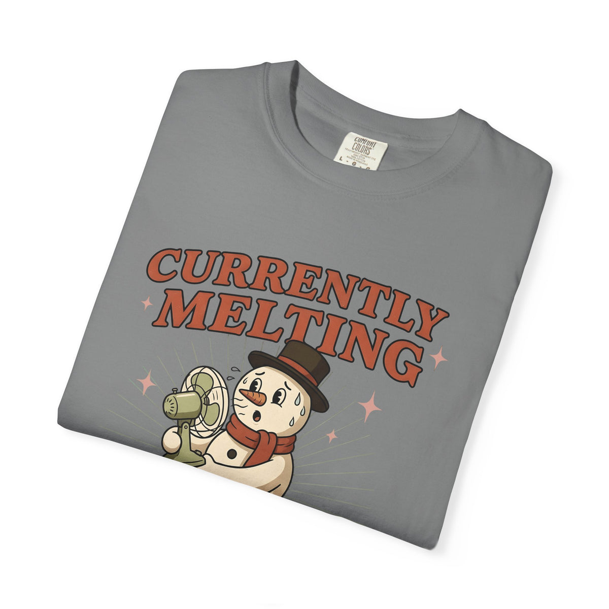 Snowman Fan T-Shirt Christmas Humor Gift Women Cartoon T-Shirt Frosty T-Shirt Xmas Fan Toon T-Shirt Funny Graphic Vintage Hat T-Shirt