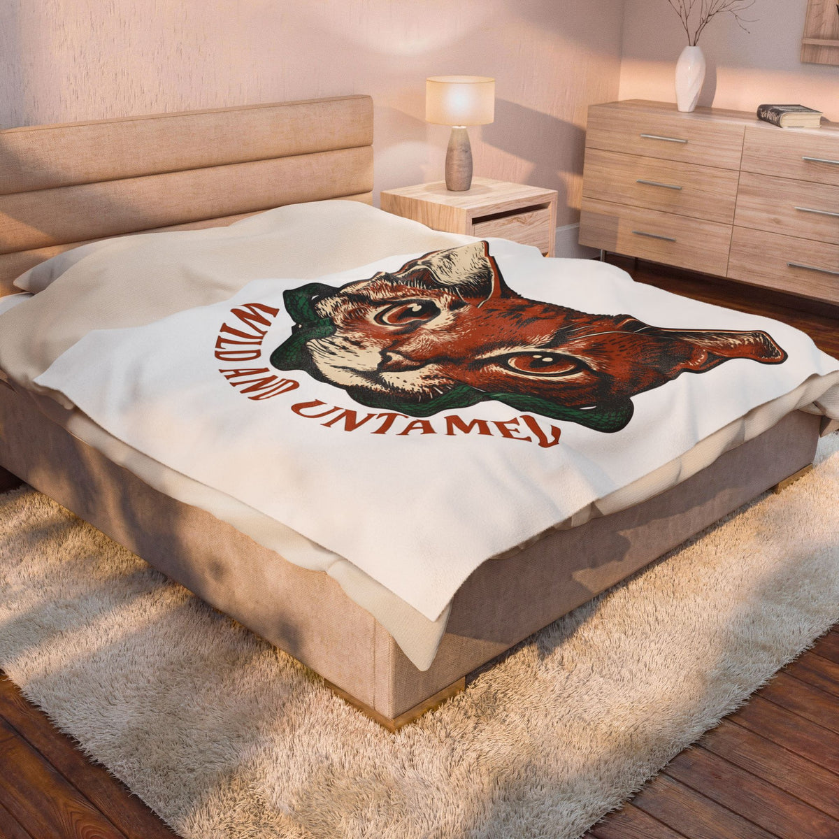 Kitten Face Blanket Cat Wildlife Gift Women Retro Blanket Kitten Blanket Cat Fan Feline Blanket Vintage Graphic Animal Illustration Sketch Serpent