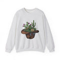 Western Hat Cactus Sweatshirt Cowgirl Cowboy Gift Women Rustic Sweatshirt Saguaro Sweatshirt Rodeo Fan Country Sweatshirt Cowboy Graphic Retro Reptile Sweatshirt