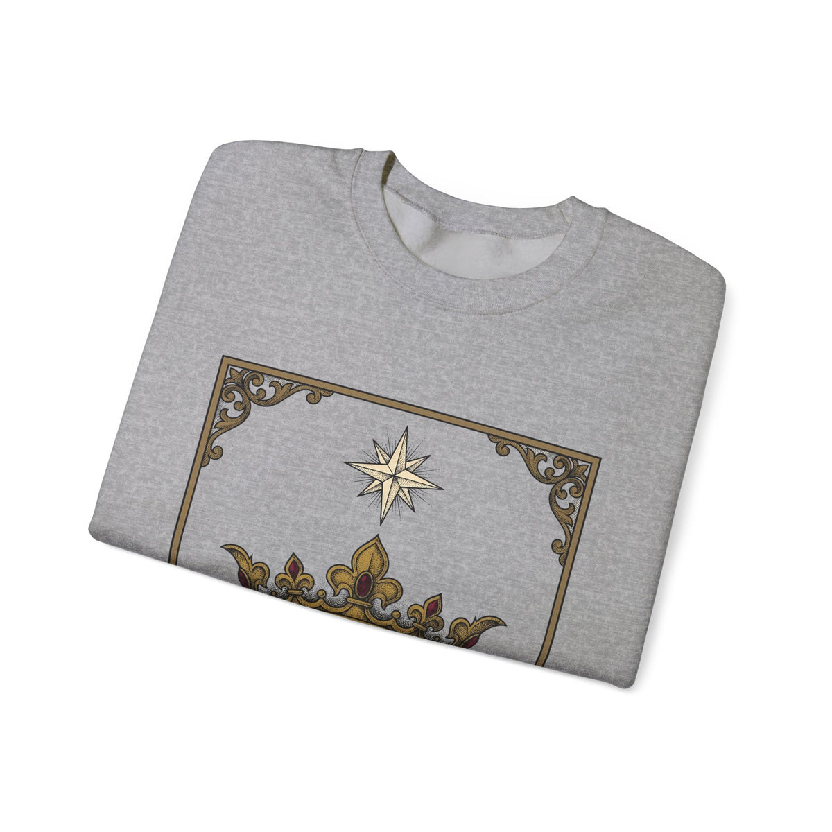 Royal Crown Sweatshirt Moms Empire Gift Women Sketch Sweatshirt Tiara Sweatshirt Motherhood Fan Drawing Design Detailed Twinkle Sweatshirt