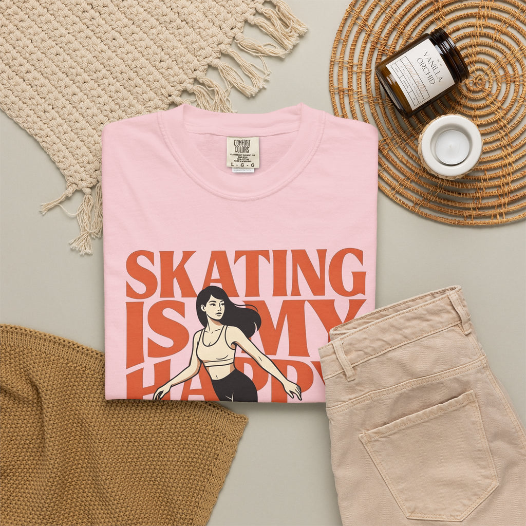 Roller Skater T-Shirt Sports Fitness Gift Women Bold Graphic T-Shirt Sk8er T-Shirt Athlete Enthusiast Graphic Design Gym Graphic Vintage Retro