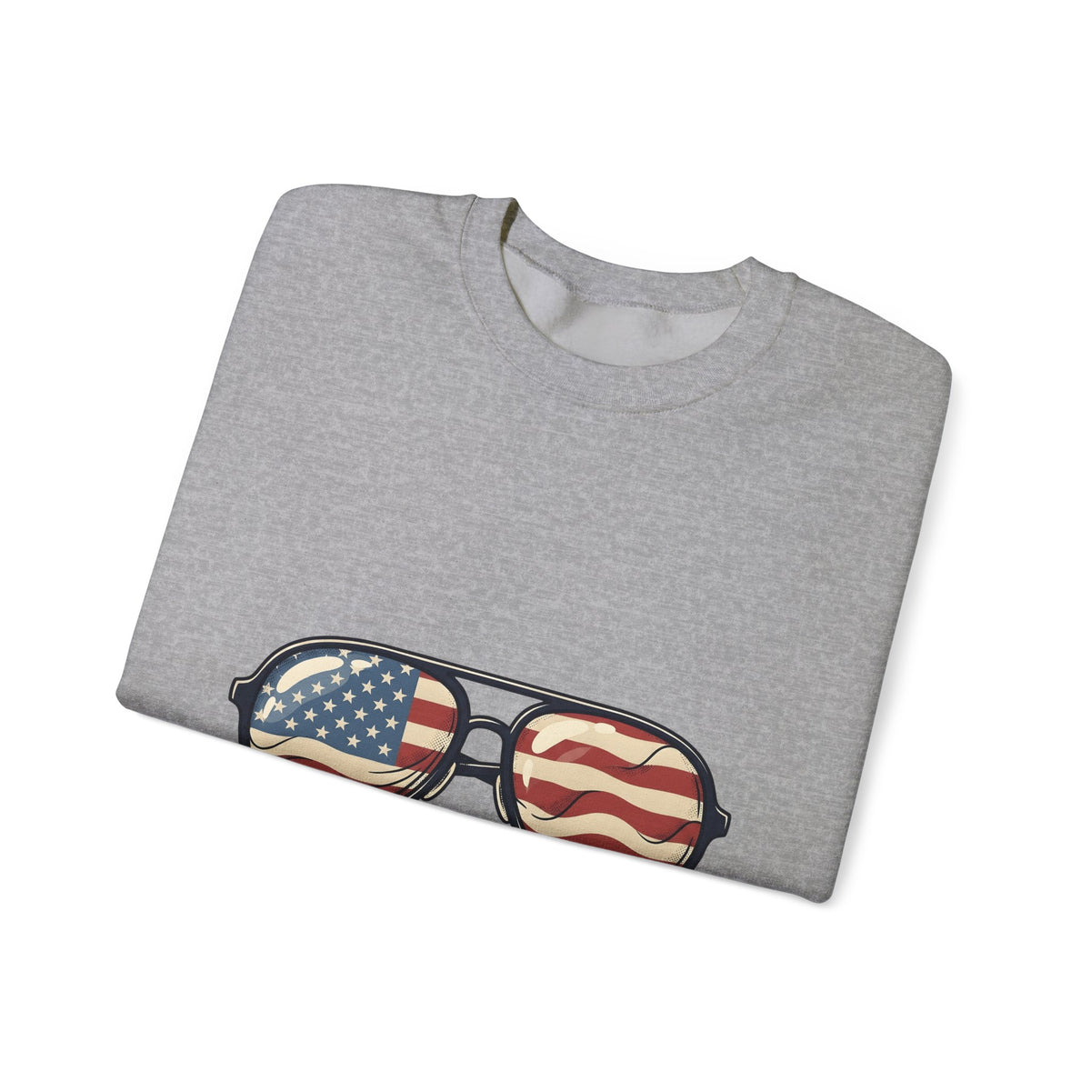 Sunglass Aviators Sweatshirt 4th Of July Freedom Gift Women Hand Drawn Sweatshirt Shades Sweatshirt Independence Day Fan Illustrated Sweatshirt Liberty Graphic
