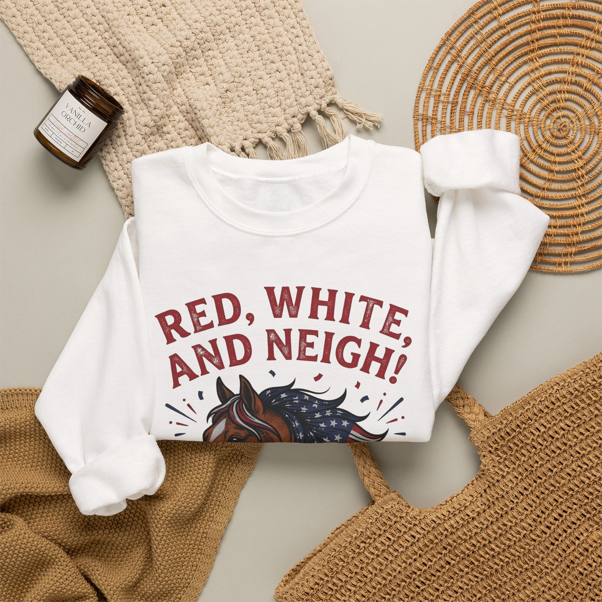 American Horse Sweatshirt 4th Of July Wildlife Gift Women Retro Sweatshirt Mustang Sweatshirt Independence Fan Vintage Sweatshirt Animal Graphic Sketch