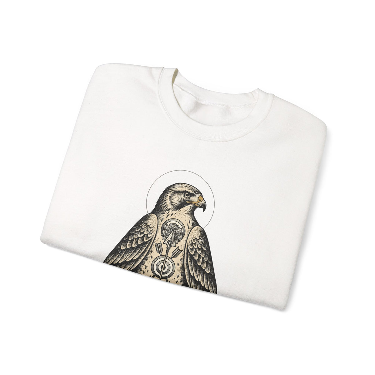 Eagle Design Sweatshirt Sports Wildlife Gift Women Tribal Sweatshirt Bald Eagle Sweatshirt Athlete Fan Native Sweatshirt Wildlife Graphic Classic Spear Sweatshirt
