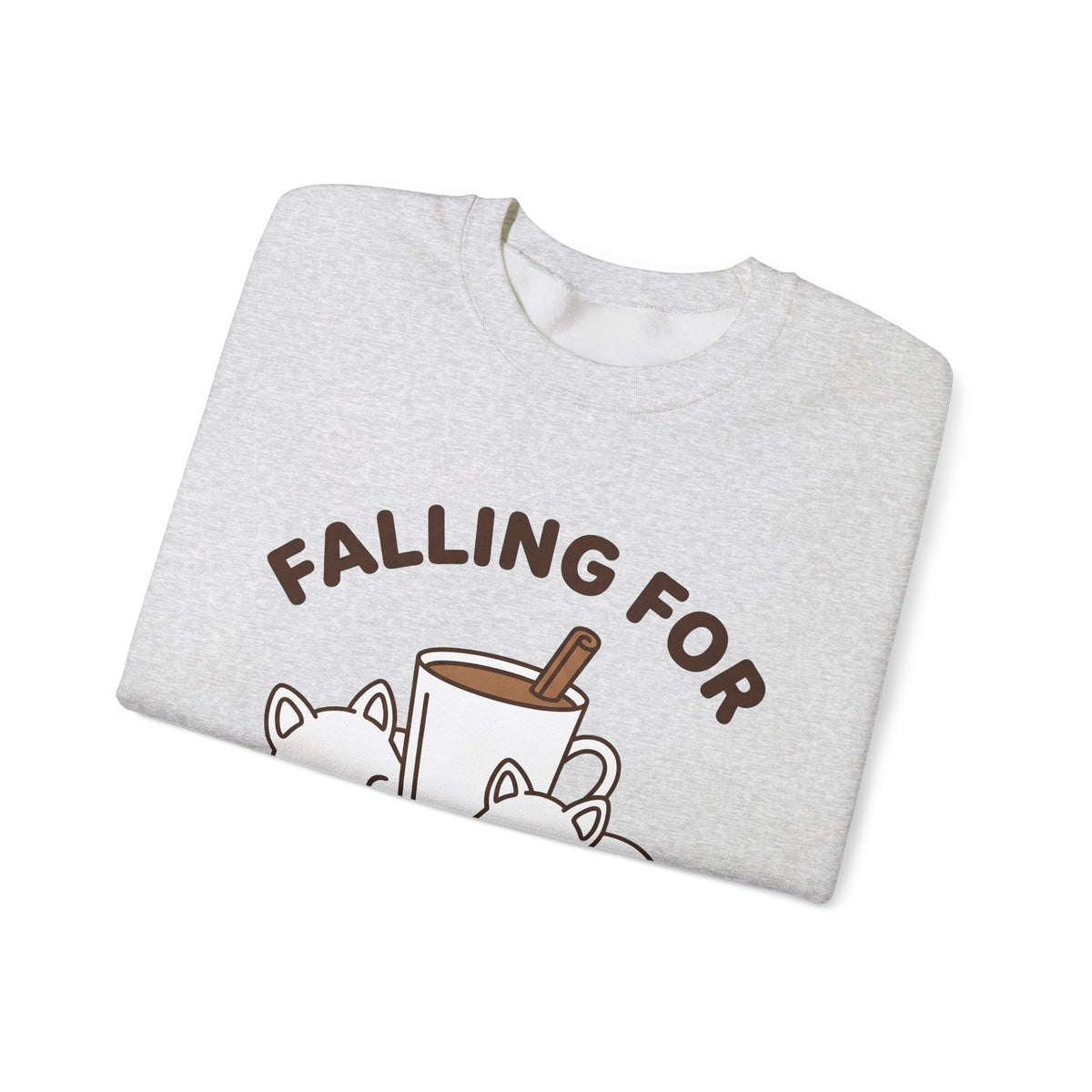 Fox Coffee Cup Sweatshirt Coffee Animal Gift Women Cute Sweatshirt Sweatshirt Sweatshirt Coffee Fan Coffee Sweatshirt Graphic Kawaii Sweatshirt Minimalist Cinnamon Stick