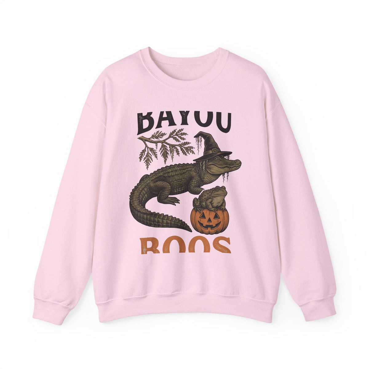 Alligator Frog Pumpkin Sweatshirt Halloween Animal Gift Women Vintage Sweatshirt Toad Sweatshirt Horror Fan Retro Sweatshirt Creature