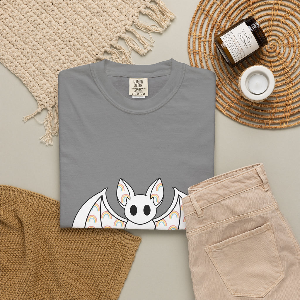 Bat Currency T-Shirt St Patrick's Day Wildlife Gift Women Adorable T-Shirt Money T-Shirt Luck Fan Cute T-Shirt Animal Graphic Basic Colors T-Shirt