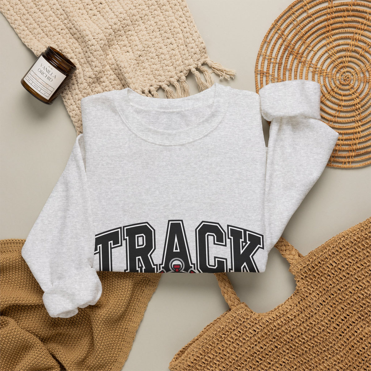 Stopwatch Graphic Sweatshirt Track And Field Mom Gift Women Varsity Sweatshirt Timer Sweatshirt Athlete Enthusiast Letterman Sweatshirt Mother Graphic Design