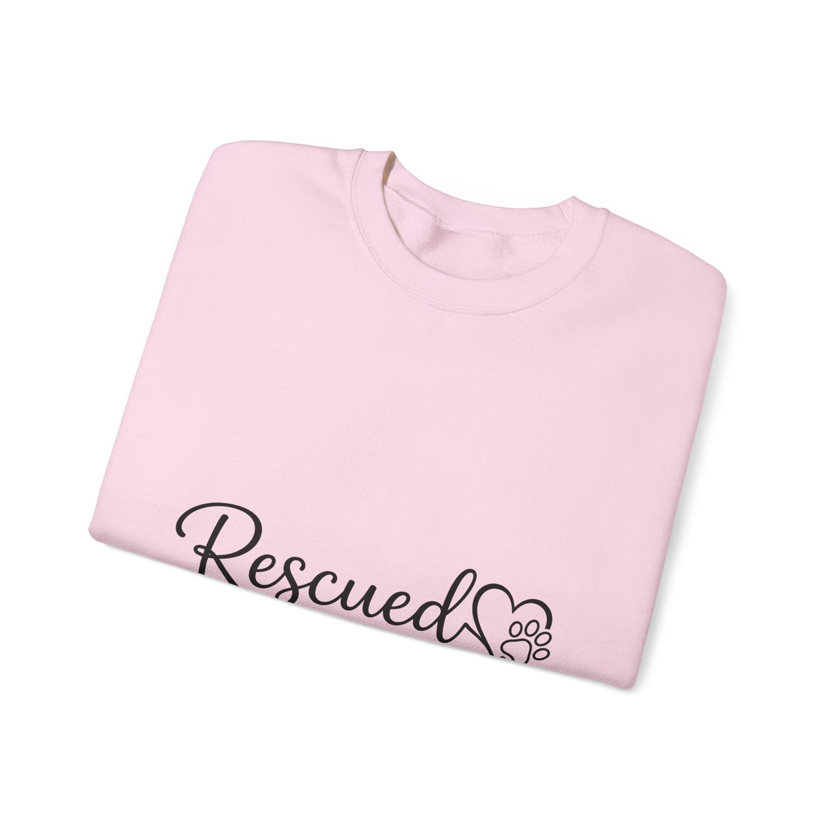 Pet Paw Heart Sweatshirt Dog Foster Gift Women Fresh Sweatshirt Paw Print Sweatshirt Dog Fan Canine Graphic Dog Rescue Graphic Sweatshirt Basic Calligraphy Text