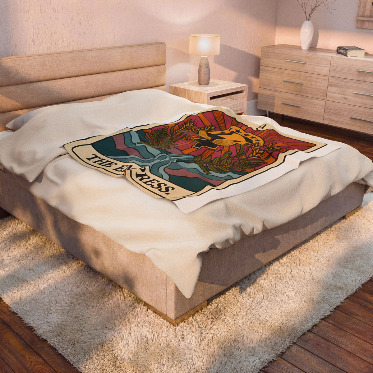 Tarot Deck Blanket Tarot Zodiac Gift Women Hippie Blanket Oracle Cards Blanket Divination Fan Tarot Art Blanket Astrology Graphic Classic Female