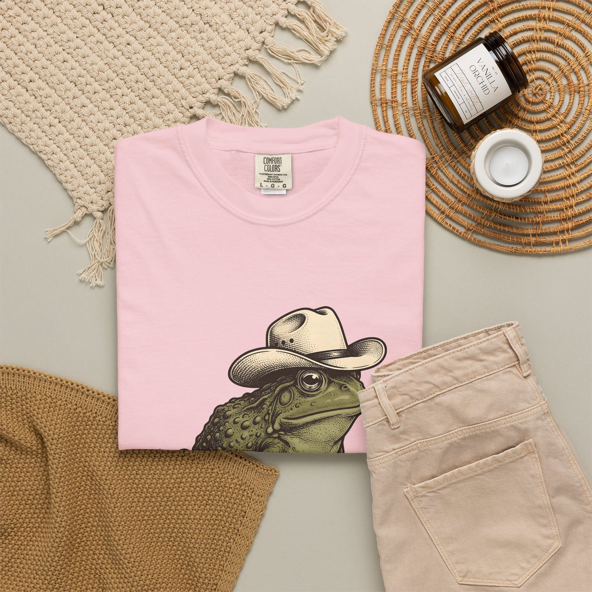 Rodeo Frog T-Shirt Cowgirl Ranch Gift Women Classic T-Shirt Toad T-Shirt Cowgirl Fan Vintage T-Shirt Farm Graphic Line Art Metal Horseshoe T-Shirt