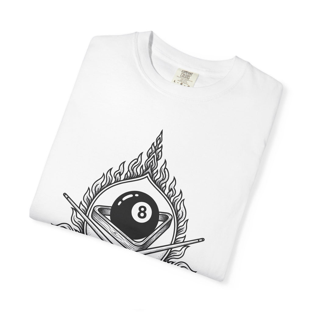 Billiard Ball T-Shirt Billiards Arcade Gift Women Neo Traditional T-Shirt Pool Ball T-Shirt Billiard Fan Traditional T-Shirt Retro Graphic Hand