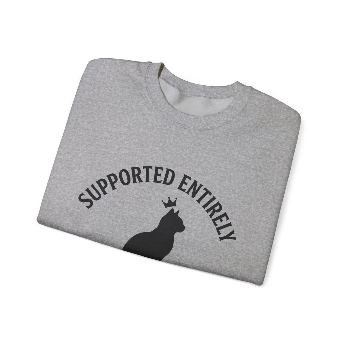 Cat Outline Sweatshirt Cat Animal Gift Women Simple Sweatshirt Kitten Sweatshirt Cat Fan Feline Sweatshirt Creature Graphic Retro Tiara Sweatshirt