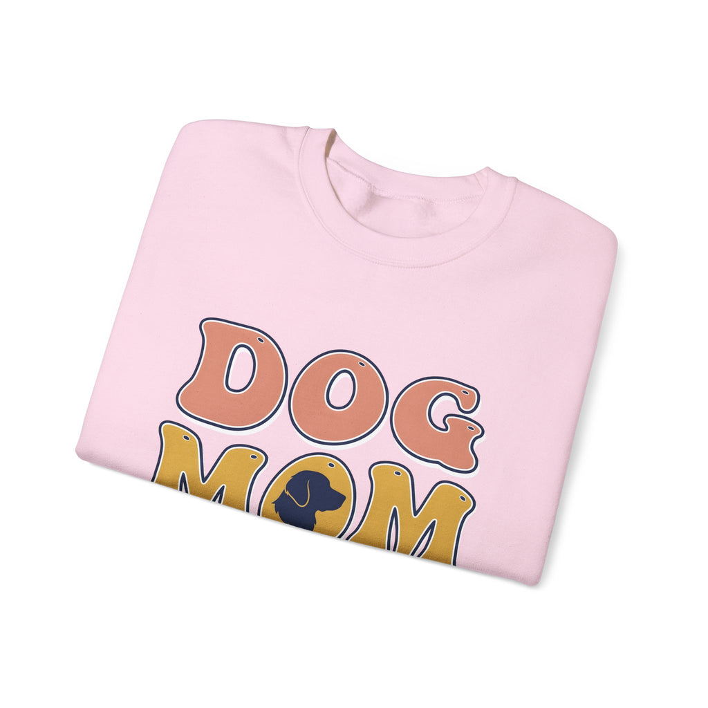 Dog Outline Sweatshirt Dog Mom Animal Gift Women Vintage Sweatshirt Puppy Sweatshirt Dog Mom Fan Retro Sweatshirt Creature Graphic Minimalist Large Text Sweatshirt