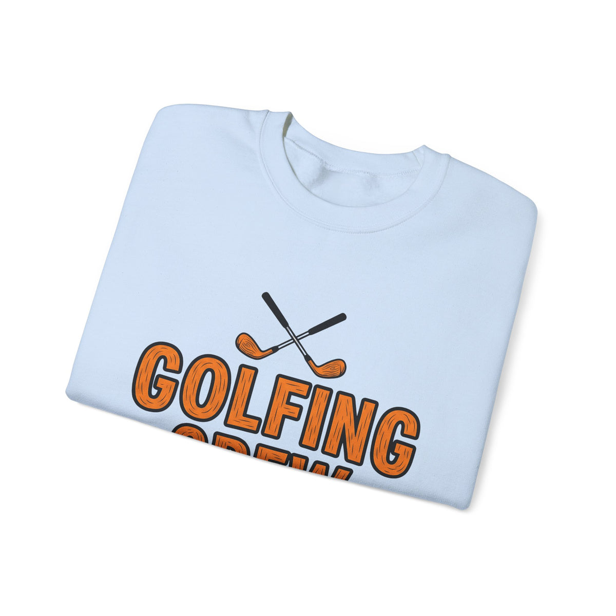 Golf Stick Sweatshirt Golf Squad Gift Women Graphic Sweatshirt Golf Club Sweatshirt Golfer Fan Illustrated Sweatshirt Team Graphic Hand Drawn Golf Orb Sweatshirt