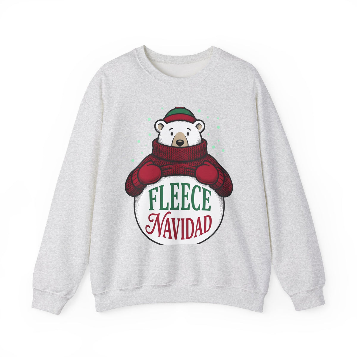Polar Bear Sweater Sweatshirt Christmas Animal Gift Women Cartoon Sweatshirt Ursa Sweatshirt Xmas Fan Toon Sweatshirt Wildlife Graphic Vintage Winter Hat
