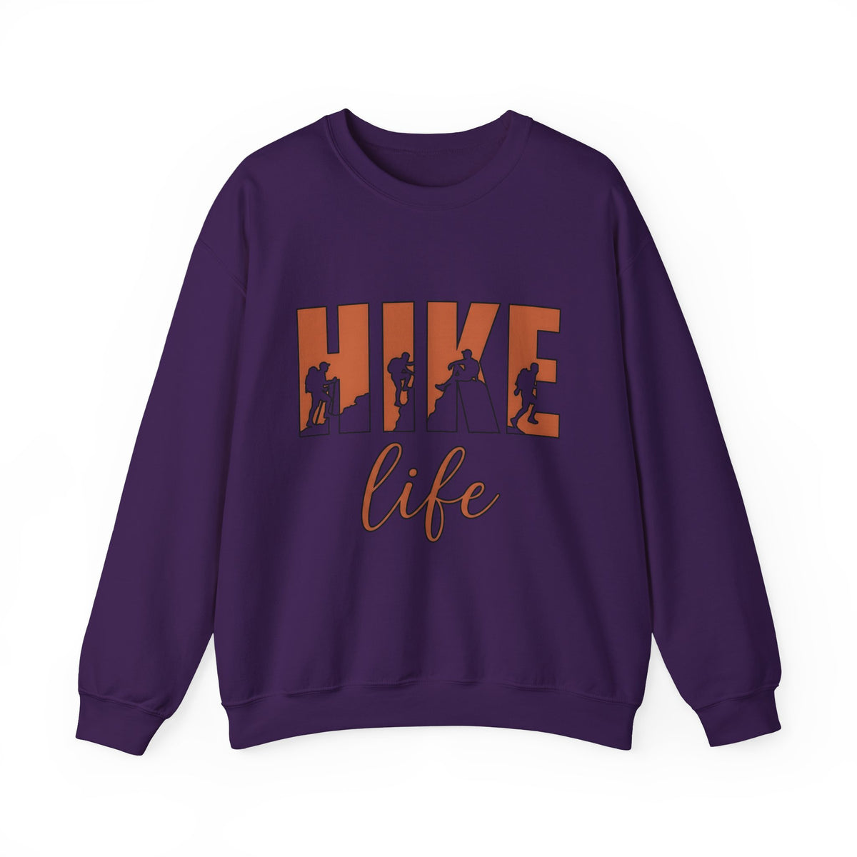Backpacker Print Sweatshirt Hiking Exploration Gift Women Striking Sweatshirt Traveler Sweatshirt Trekker Enthusiast Artistic Sweatshirt Adventure Graphic