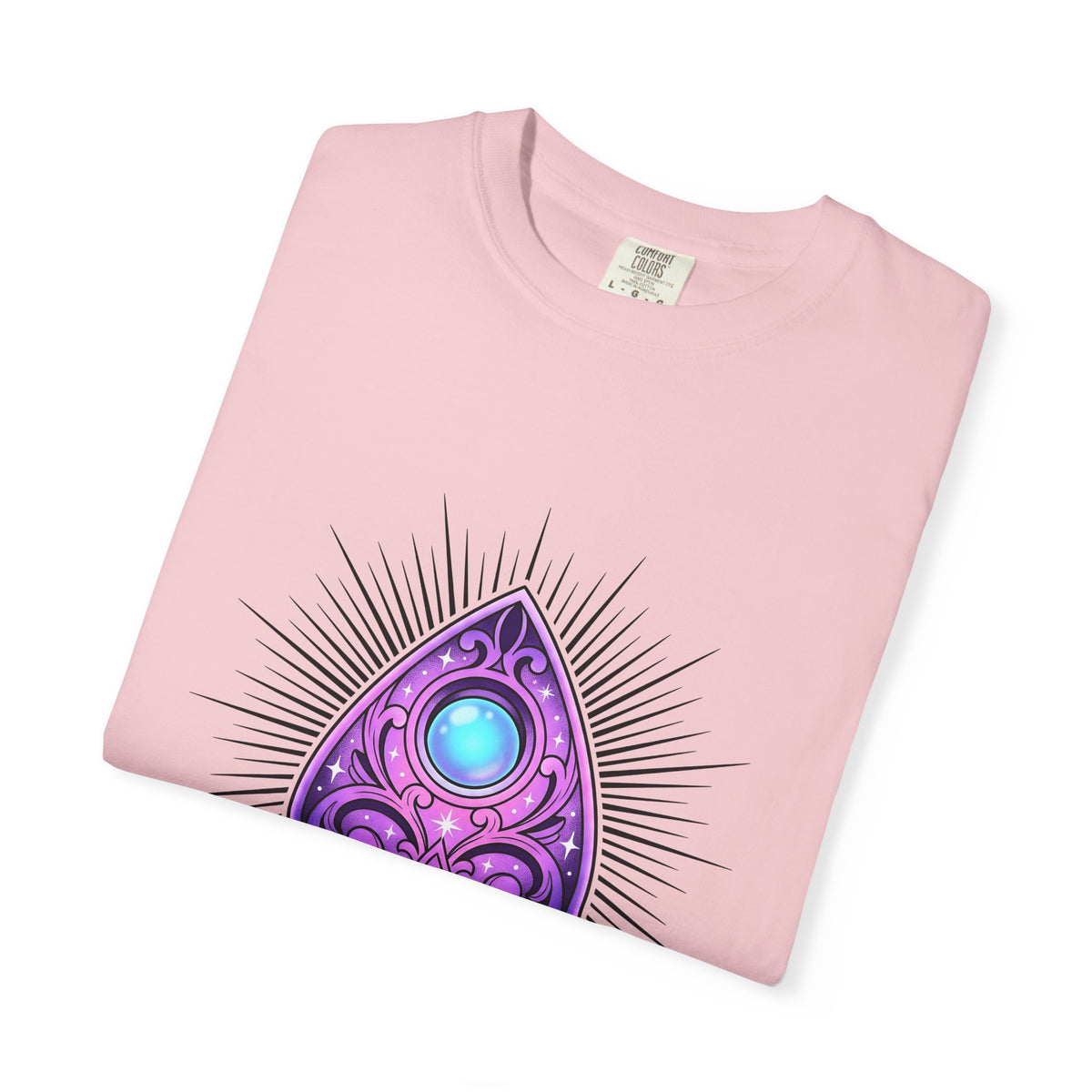 Magic Planchette T-Shirt Boho Chic Zodiac Gift Women Mystical T-Shirt Ouija Board T-Shirt Bohemian Fan Spiritual T-Shirt Astrology Graphic Trippy