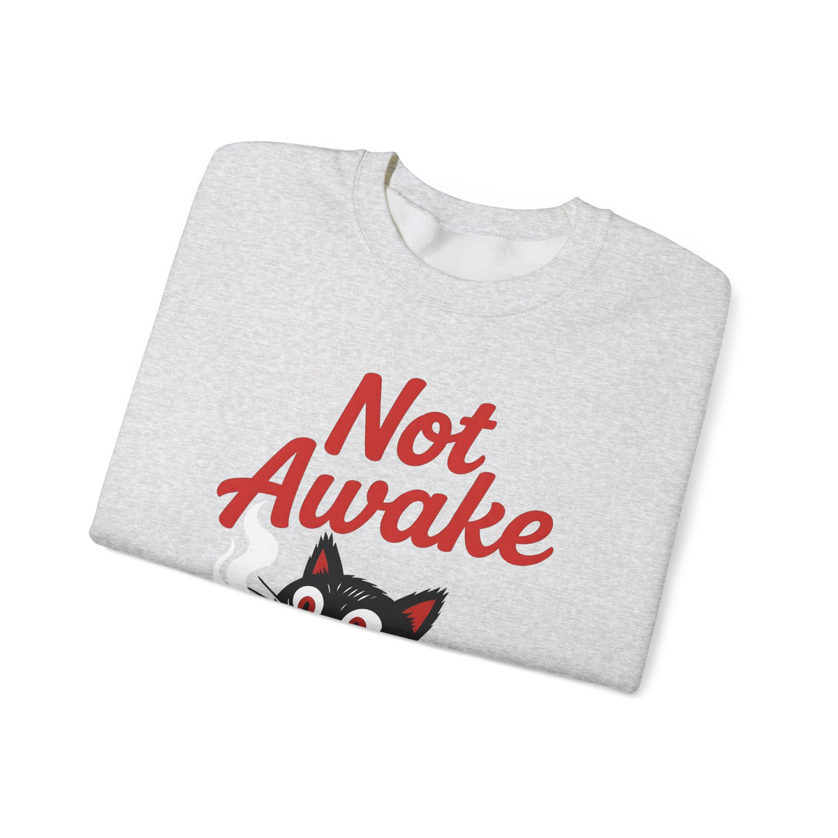 Black Cat Coffee Cat Coffee Gift Cartoon Coffee Cat Fan Comic Caffeine Retro Coffee Sweatshirt