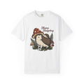 Hedgehog Group T-Shirt Moms Wildlife Gift Women Forest T-Shirt Porcupine T-Shirt Mother Fan Woodland T-Shirt Animal Graphic Retro Toadstools T-Shirt