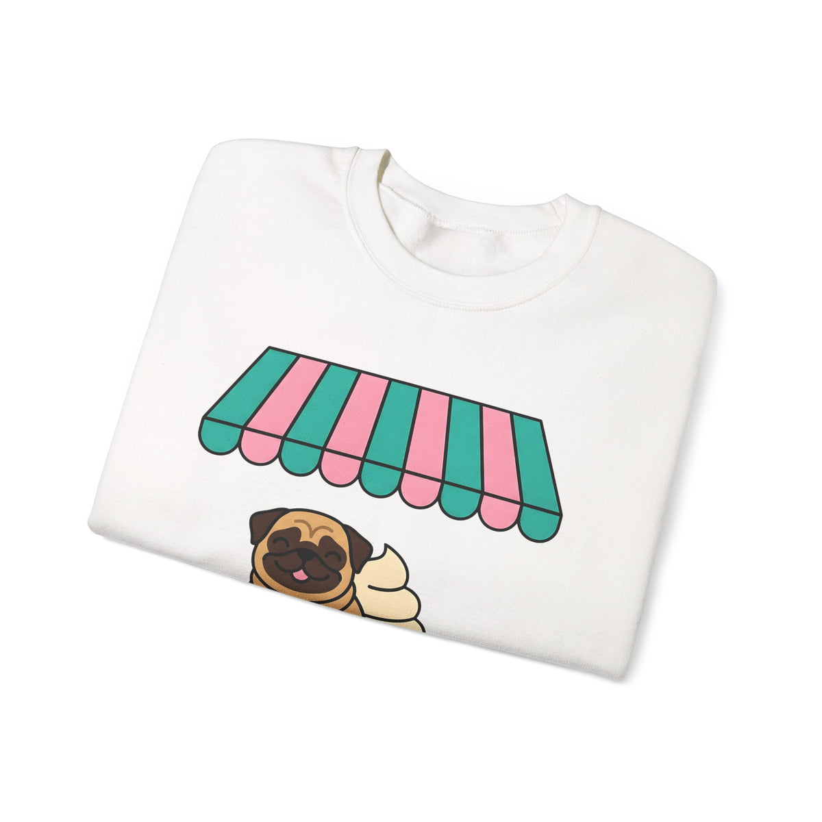 Pug Coffee Sweatshirt Sweatshirt Dog Java Gift Women Sweet Sweatshirt Coffee Sweatshirt Sweatshirt Dog Fan Coffee Sweatshirt Java Graphic Animation Bean Pile Sweatshirt