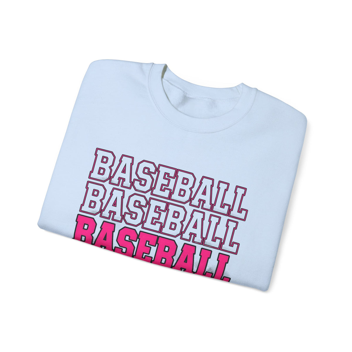 Baseball Lettering Sweatshirt Moms Athletics Gift Women Strong Sweatshirt Lettering Sweatshirt Mom Fan Bold Sweatshirt Sports Graphic Vintage Pink Highlight