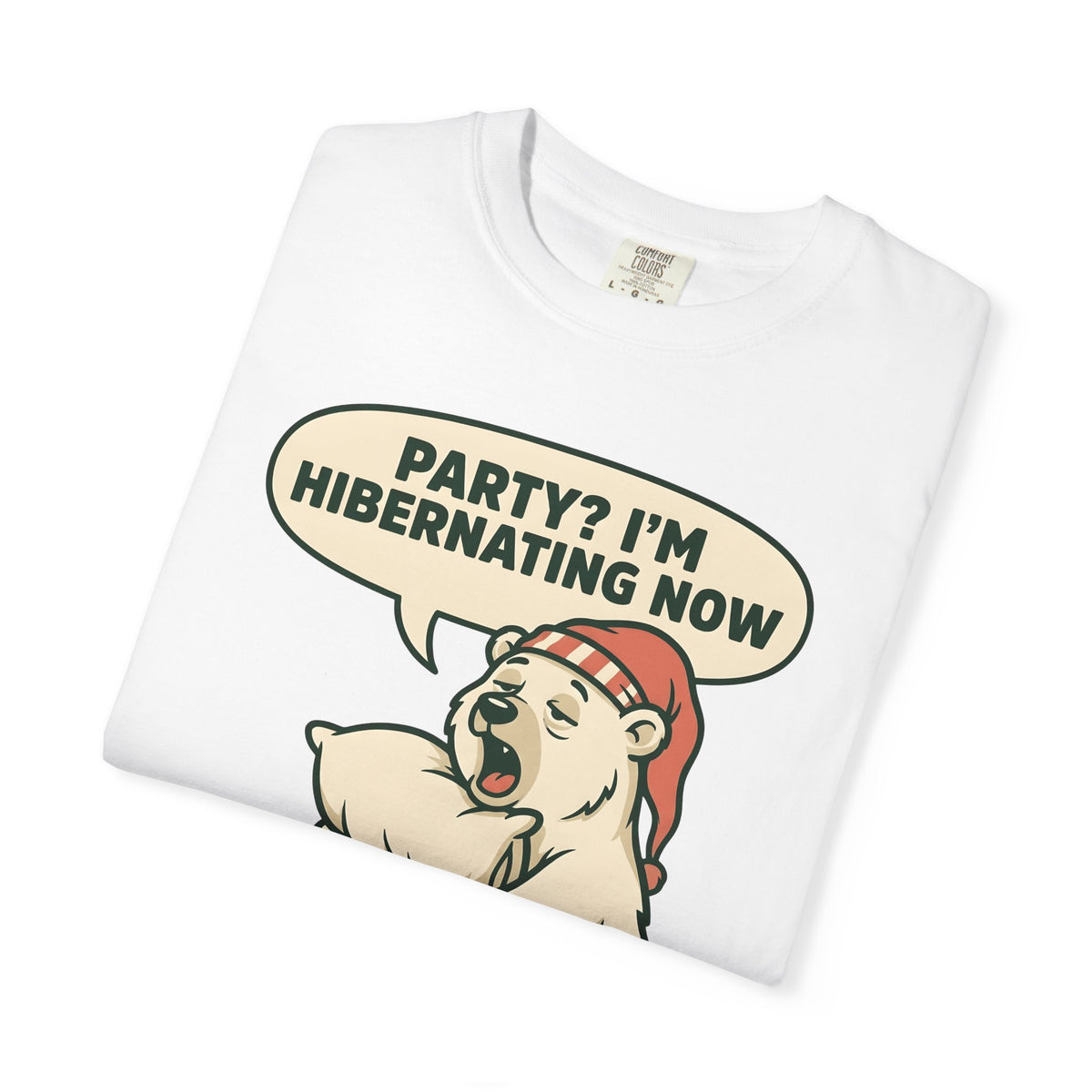 Polar Bear Christmas Animal Gift Cartoon Ursa Xmas Fan Cartoonish Wildlife Vintage T-Shirt
