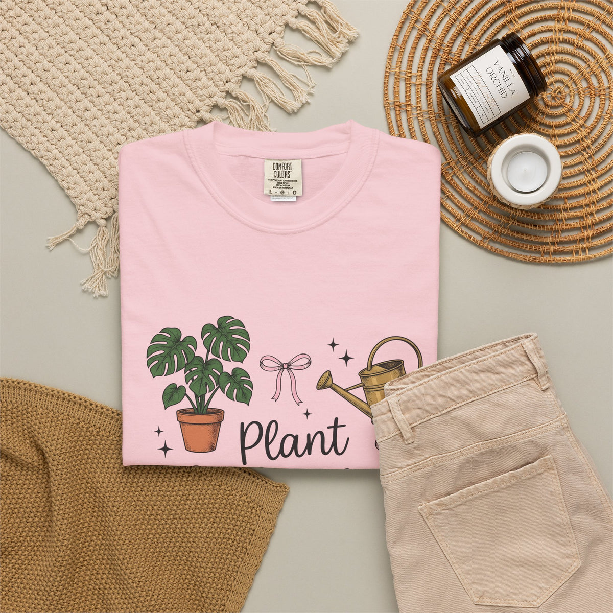 Houseplant Pot T-Shirt Plant Mom Garden Gift Women Sketch T-Shirt Planter T-Shirt Gardener Enthusiast Drawing Graphic Gardening Illustration Retro