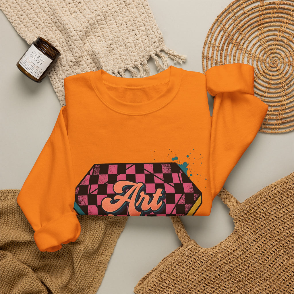 Diamond Checkered Graphic Sweatshirt Teachers Classroom Gift Women Retro Sweatshirt Plaid Sweatshirt Educator Enthusiast Vintage Sweatshirt School Graphic Pop