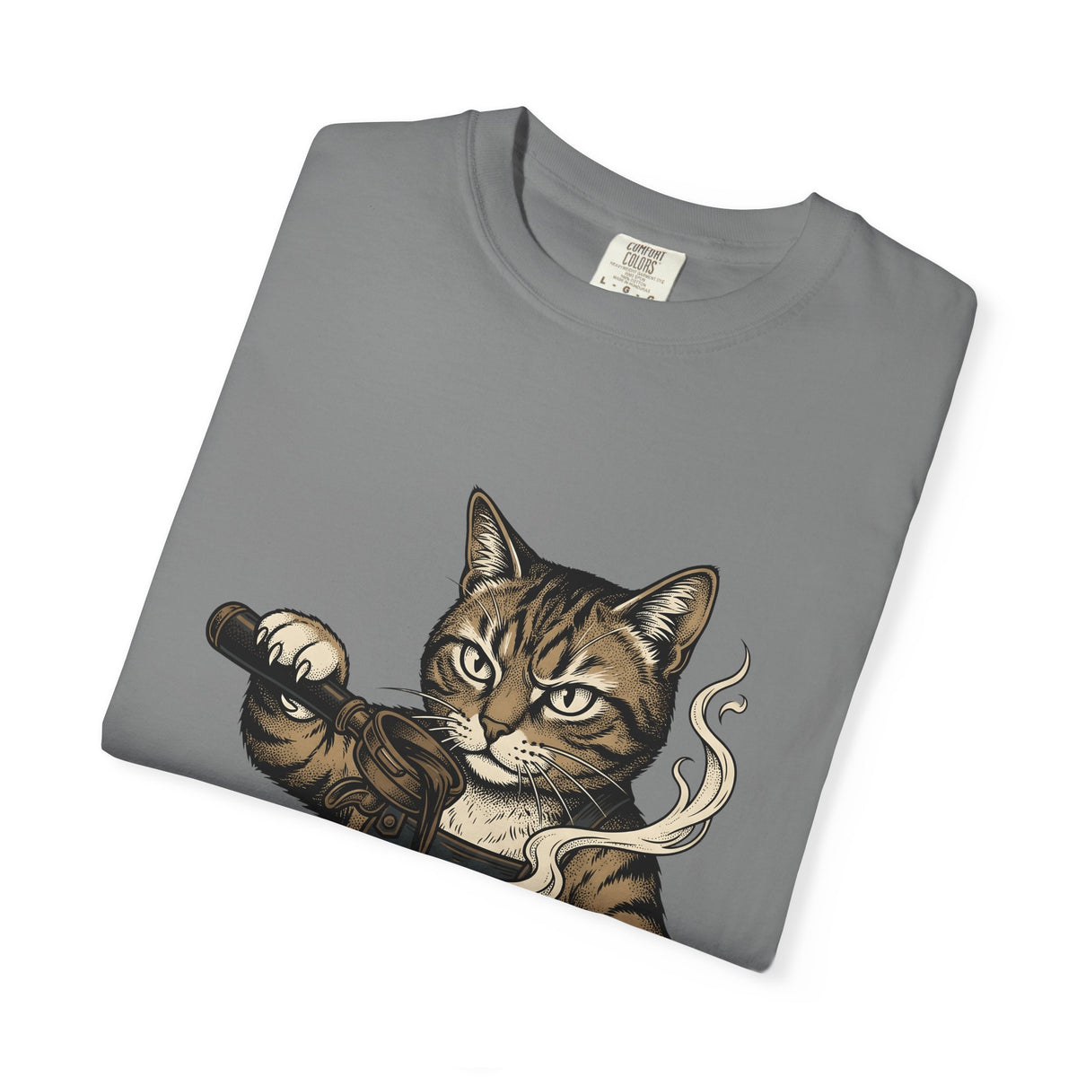 Coffee Cat T-Shirt Cat Espresso Gift Women Retro T-Shirt Kitty Cat T-Shirt Cat Fan Fifties T-Shirt Cappuccino Graphic Sketch Latte T-Shirt T-Shirt