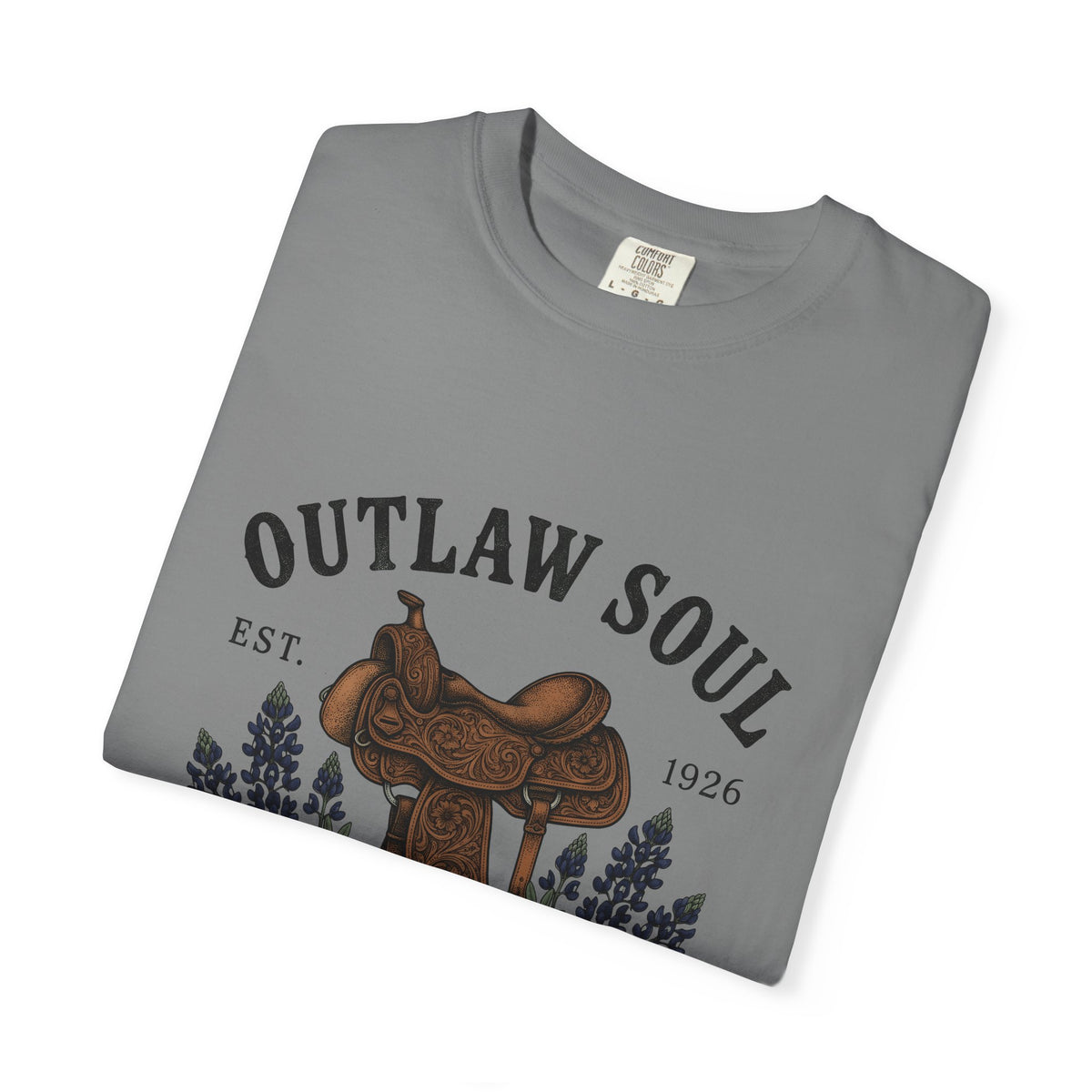 Riding Saddle T-Shirt Cowgirl Rodeo Gift Women Nostalgic T-Shirt Saddle T-Shirt Cowgirl Fan Western T-Shirt Rodeo Graphic Ink Drawing Marshal Star