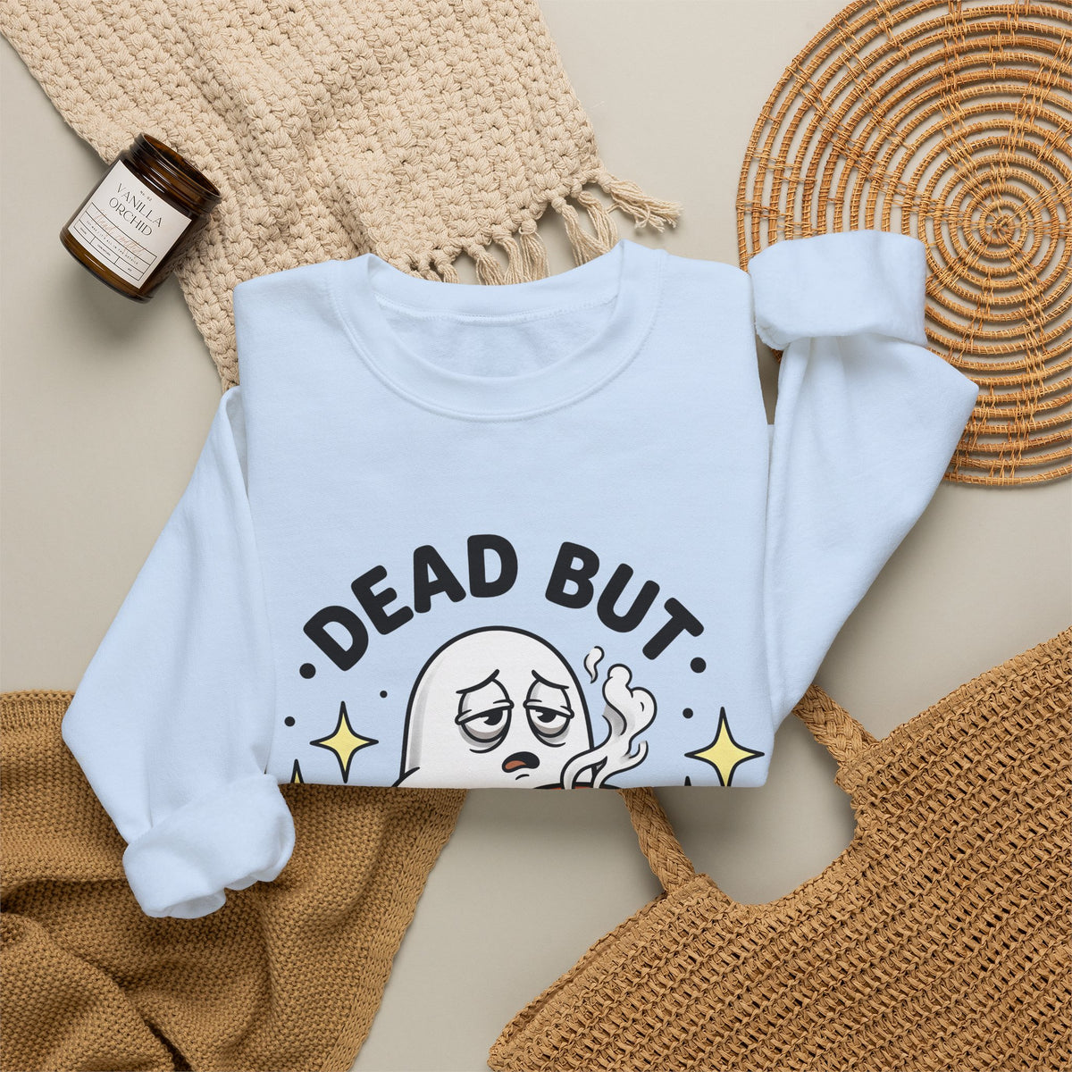Spooky Coffee Sweatshirt Sweatshirt Coffee Funny Gift Women Comic Sweatshirt Coffee Cup Sweatshirt Coffee Fan Cartoon Sweatshirt Humor Graphic Vintage Sparkle Sweatshirt
