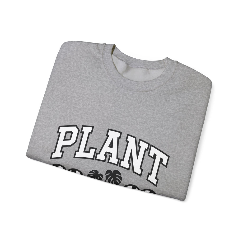 Potted Plant Sweatshirt Plant Botanical Gift Women Bold Sweatshirt Planter Sweatshirt Gardener Enthusiast Graphic Sweatshirt Floral Graphic Retro Checkered