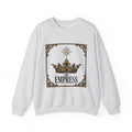 Royal Crown Sweatshirt Moms Empire Gift Women Sketch Sweatshirt Tiara Sweatshirt Motherhood Fan Drawing Design Detailed Twinkle Sweatshirt