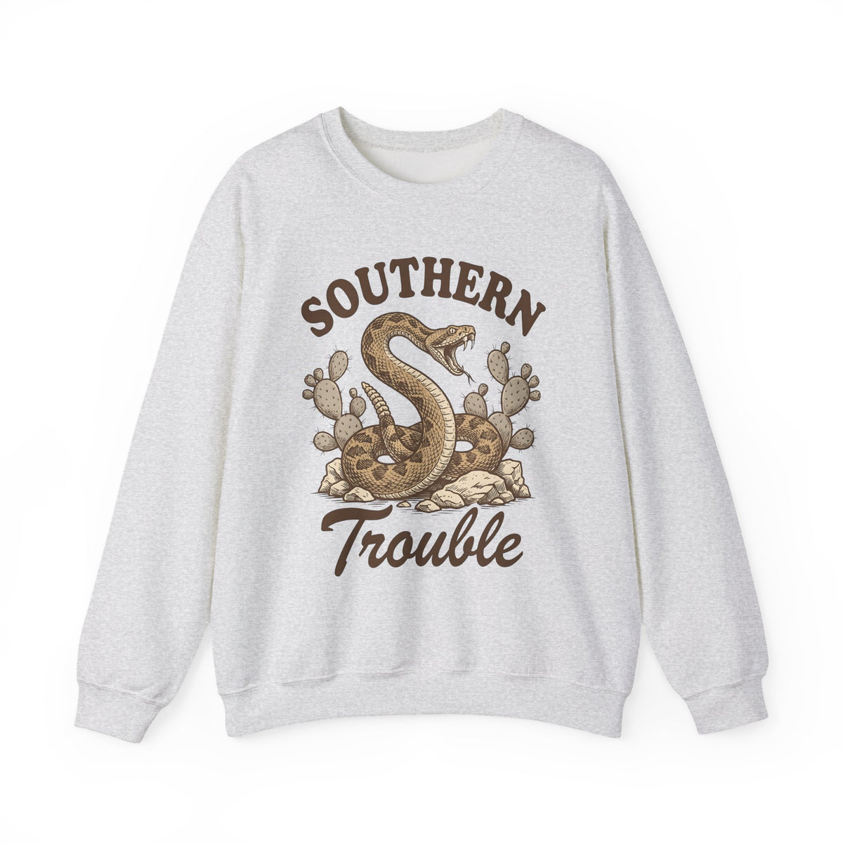 Rattlesnake Graphic Sweatshirt Cowgirl Southern Gift Women Vintage Sweatshirt Snake Sweatshirt Rodeo Fan Retro Sweatshirt Dixie Graphic Western Cactus Sweatshirt