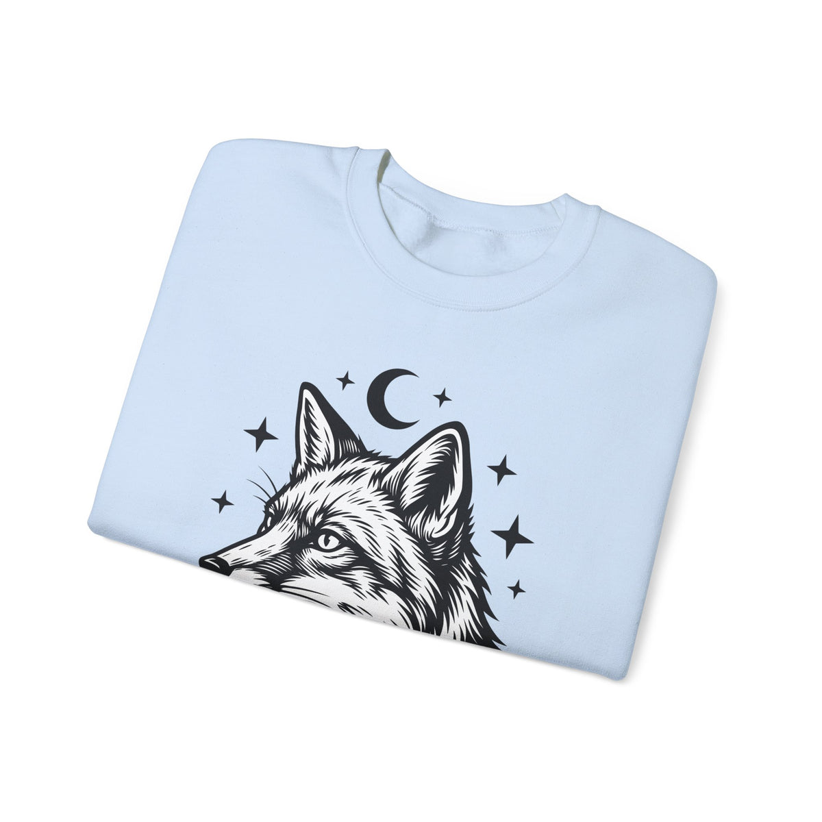 Wolf Portrait Sweatshirt Boho Chic Fauna Gift Women Sketch Sweatshirt Canine Sweatshirt Bohemian Fan Drawing Design Graphic Creature Illustration Graphic