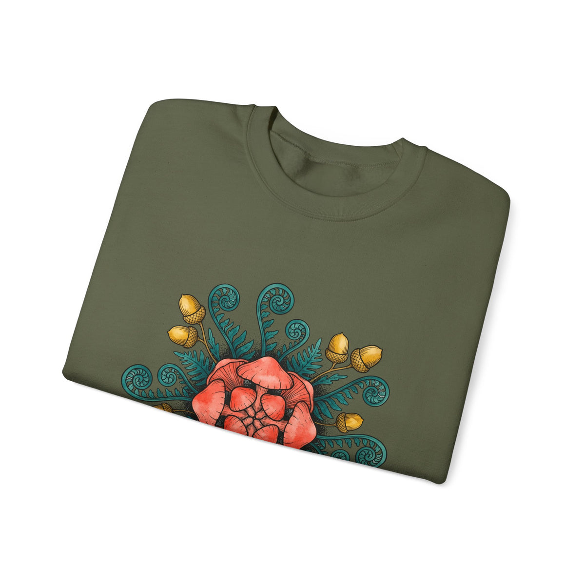 Shroom Mandala Sweatshirt Boho Chic Flora Gift Women Bohemian Sweatshirt Mushroom Sweatshirt Hippie Fan Tribal Sweatshirt Botanical Graphic Line Art Seed Pods