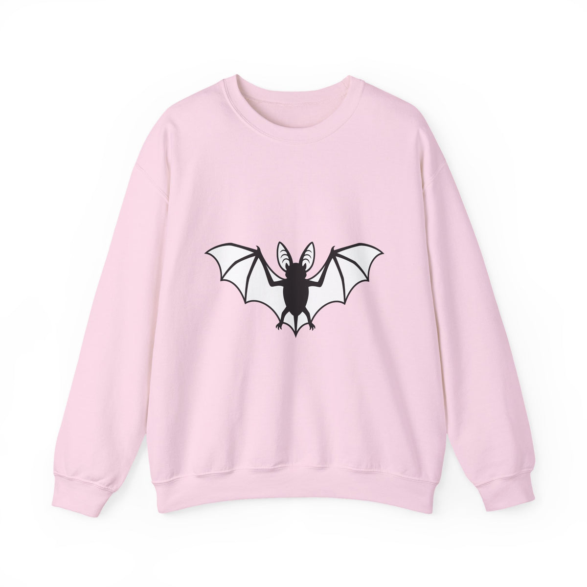 Bat Graphic Sweatshirt Cottagecore Halloween Gift Women Minimalist Sweatshirt Bat Sweatshirt Homebody Fan Simple Sweatshirt Spooky Graphic Gothic Wings Sweatshirt