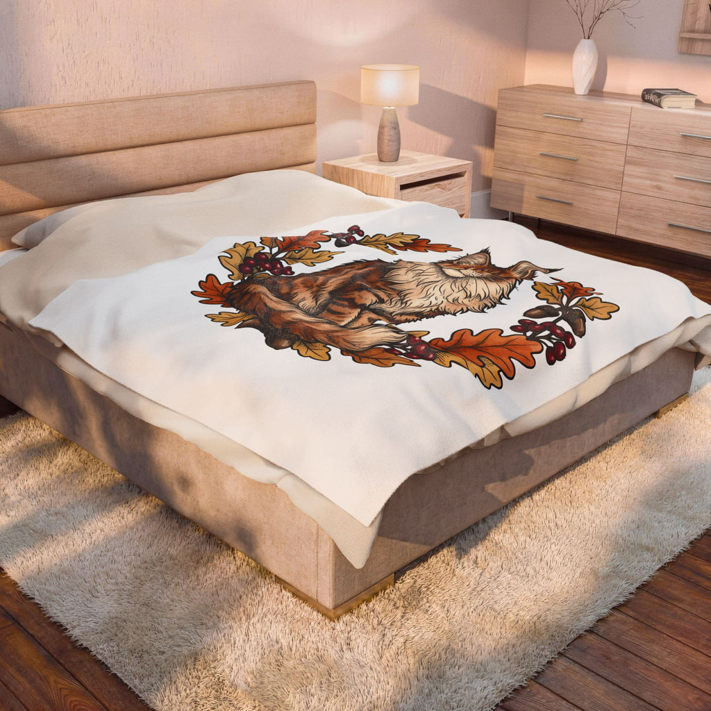 Maine Coon Pet Blanket Cat Pumpkin Gift Women Greenery Blanket Cat Blanket Cat Fan Foliage Blanket Gourd Graphic Old-Fashioned Orange Leaves Blanket