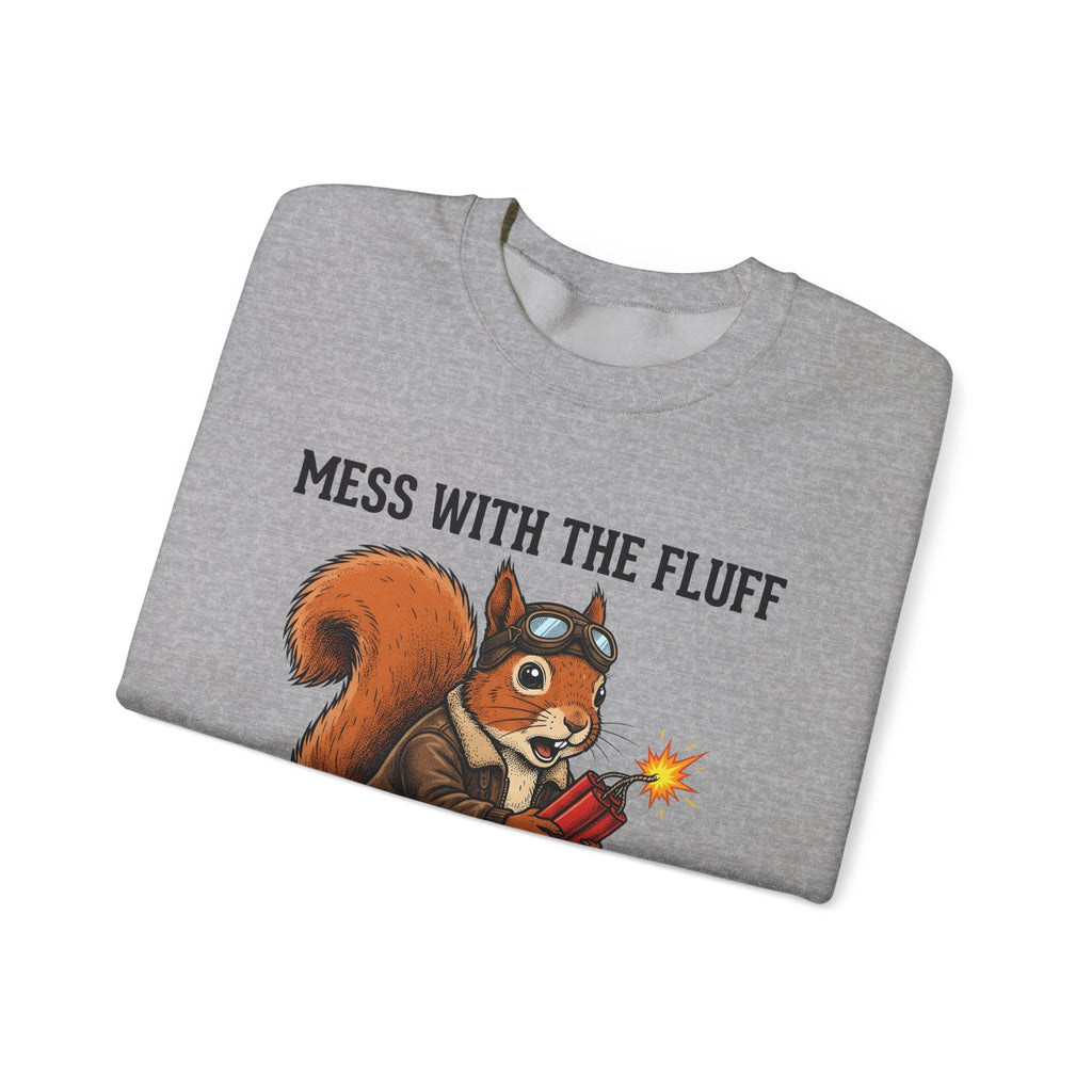 Chipmunk Flight Jacket Sweatshirt Funny Wildlife Gift Women Comic Sweatshirt Bomber Jacket Sweatshirt Humor Fan Cartoon Sweatshirt Animal Graphic Retro