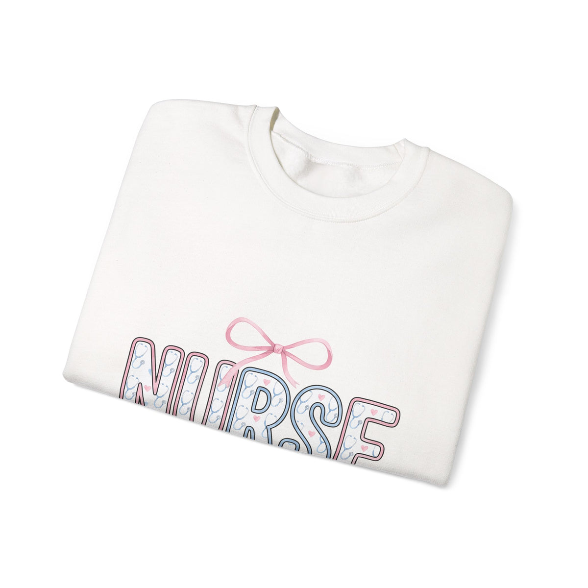 Healthcare Heart Sweatshirt Nurse Mom Medical Gift Women Playful Sweatshirt Heart Care Sweatshirt Nursing Enthusiast Whimsical Sweatshirt Medical Graphic Line