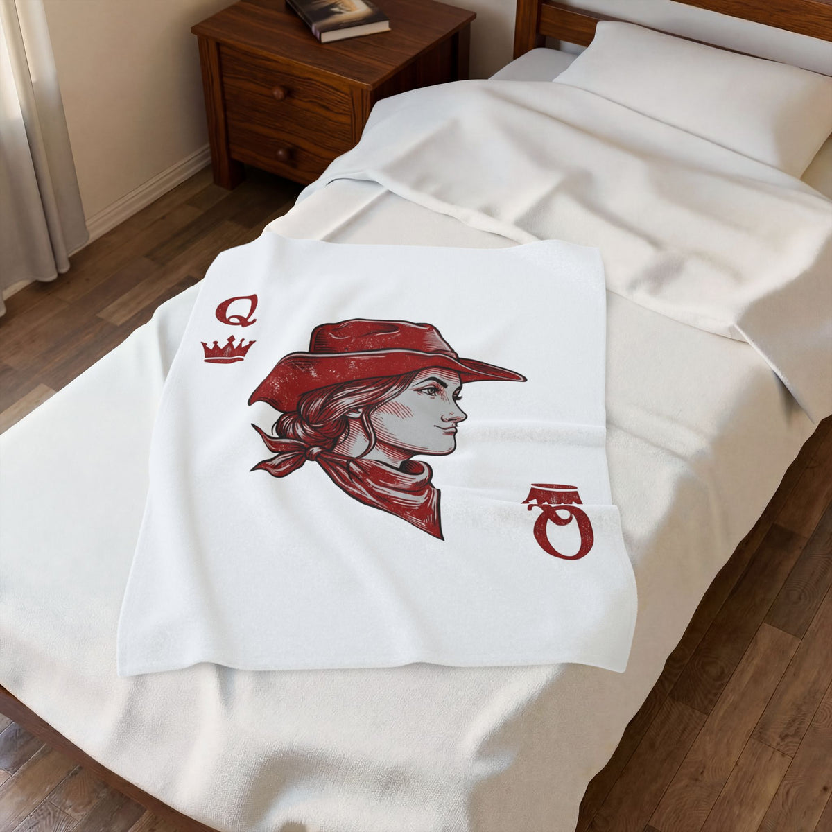 Cowgirl Face Blanket Cowgirl Country Gift Women Retro Blanket Cowgirl Blanket Rodeo Fan Vintage Blanket Country Graphic Sketch Tiara Blanket