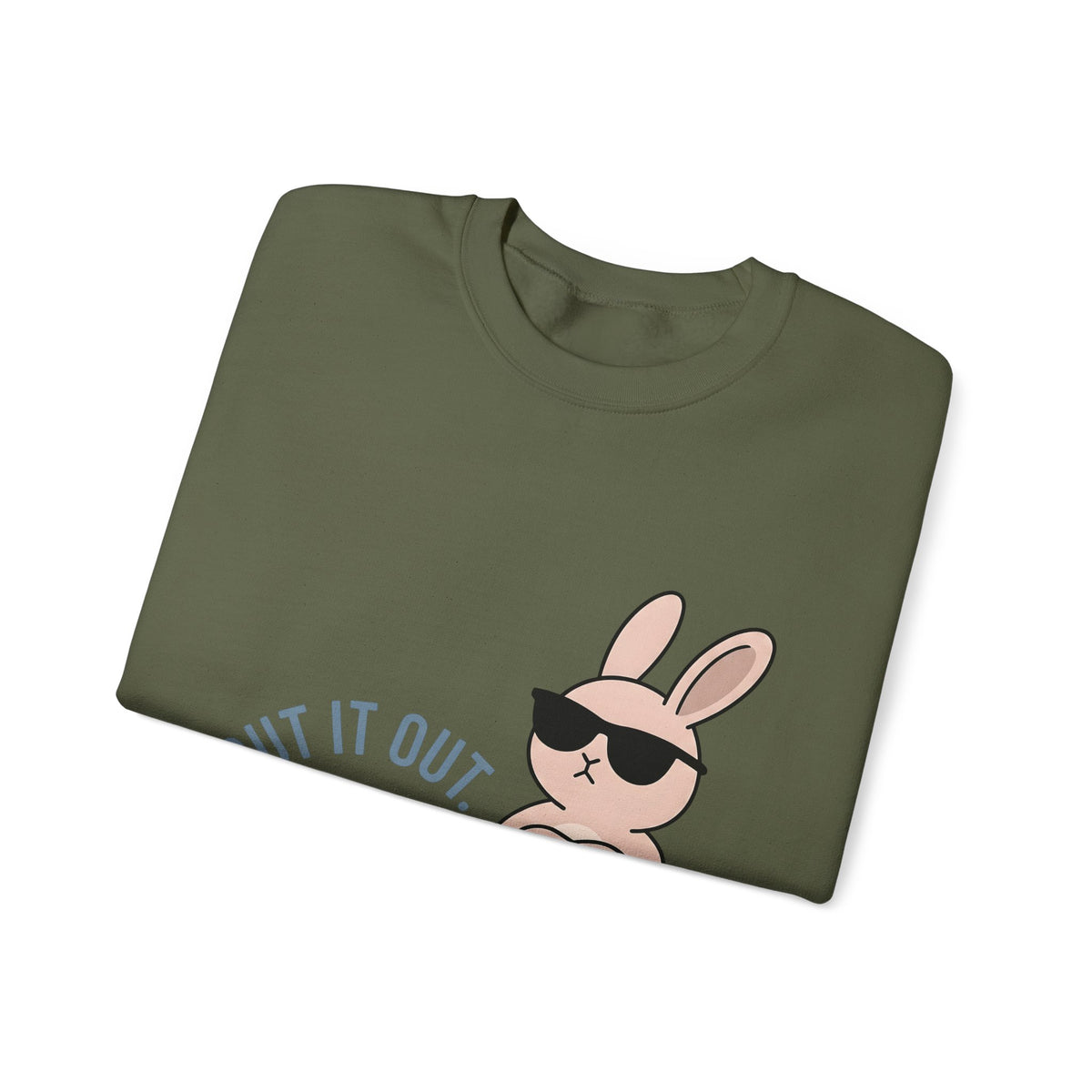 Bunny Sunglasses Sweatshirt Teacher Humor Gift Women Cartoon Sweatshirt Rabbit Shades Sweatshirt Educator Enthusiast Comic Sweatshirt Funny Graphic Minimalist