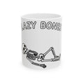 Skeleton Graphic Mug Funny Halloween Gift Women Cartoon Mug Skull Mug Humor Fan Spooky Graphic Design Retro Bones Mug