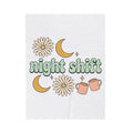 Moon Blossom Graphic Blanket Nurses Drink Gift Women Cartoon Blanket Flower Blanket