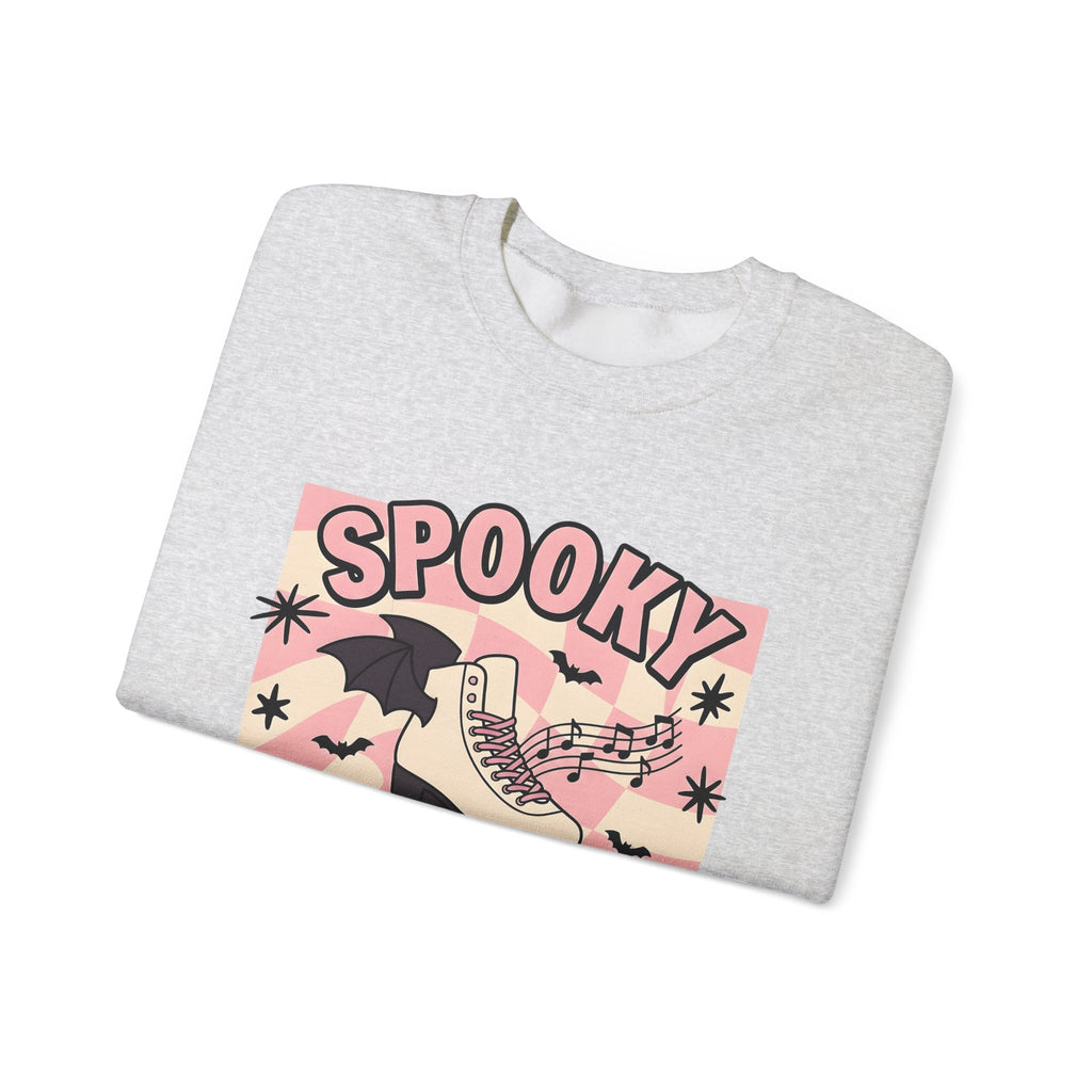 Roller Skate Bat Sweatshirt Halloween Sports Gift Women Line Art Sweatshirt Roller Derby Sweatshirt Horror Fan Skate Graphic Athlete