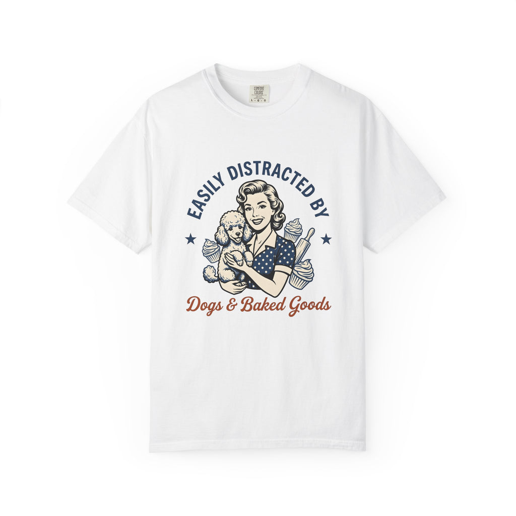 Lady Pup T-Shirt Dog Confectionery Gift Women Traditional T-Shirt Puppy T-Shirt Dog Fan Canine T-Shirt Candy Graphic Timeless Treats T-Shirt