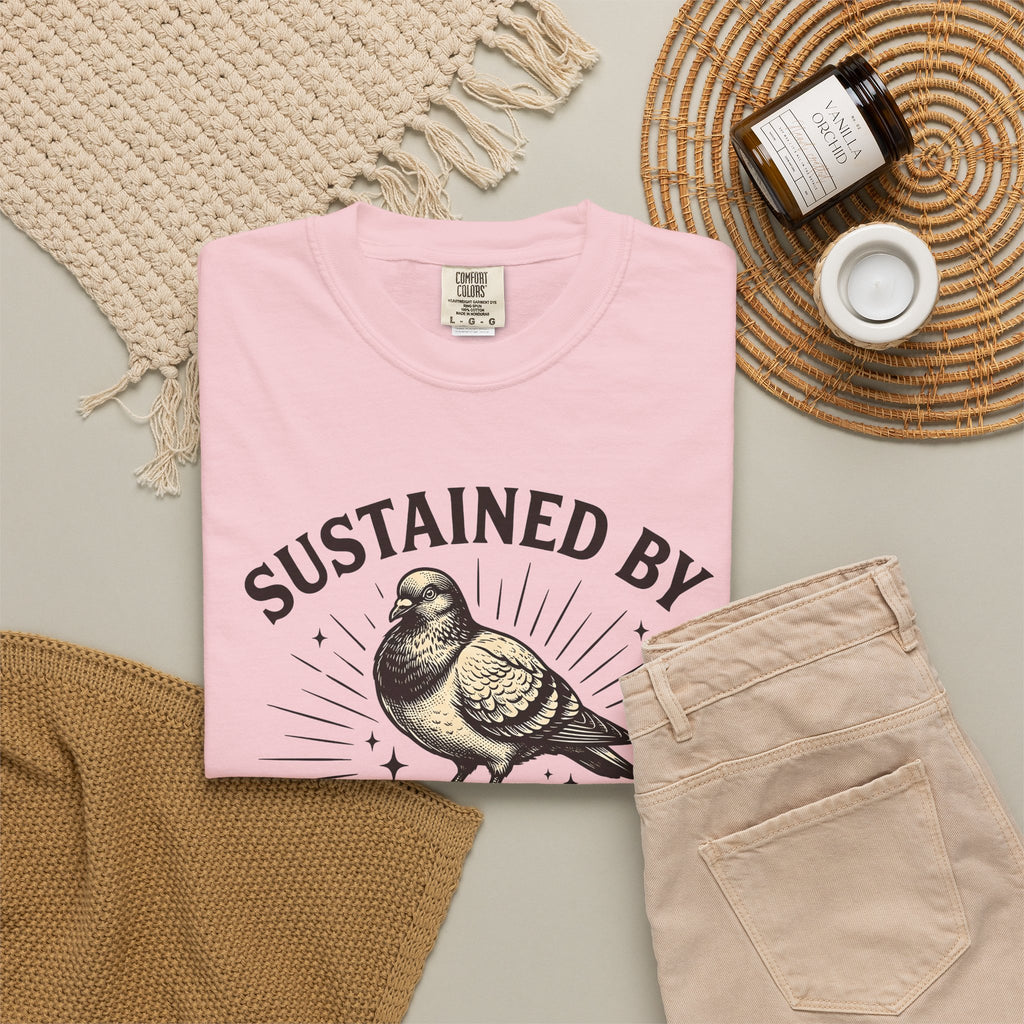 Bird Pastry T-Shirt Desserts Jokes Gift Women Retro T-Shirt Birdcake T-Shirt Pastry Fan Vintage T-Shirt Pun Graphic Sketch Glitter T-Shirt