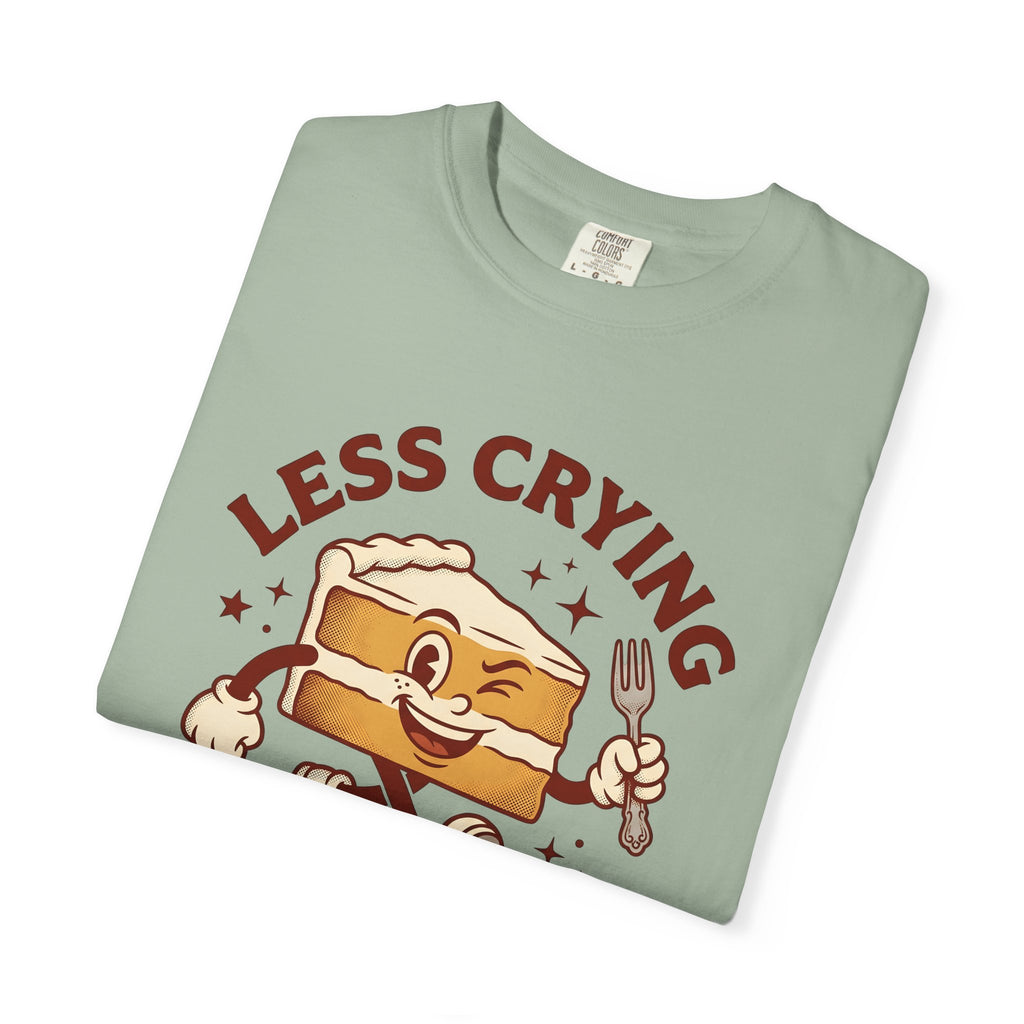 Cake Character T-Shirt Desserts Baking Gift Women Cartoon T-Shirt Pastry T-Shirt Sweets Fan Comic T-Shirt Baker Graphic Retro Fork T-Shirt